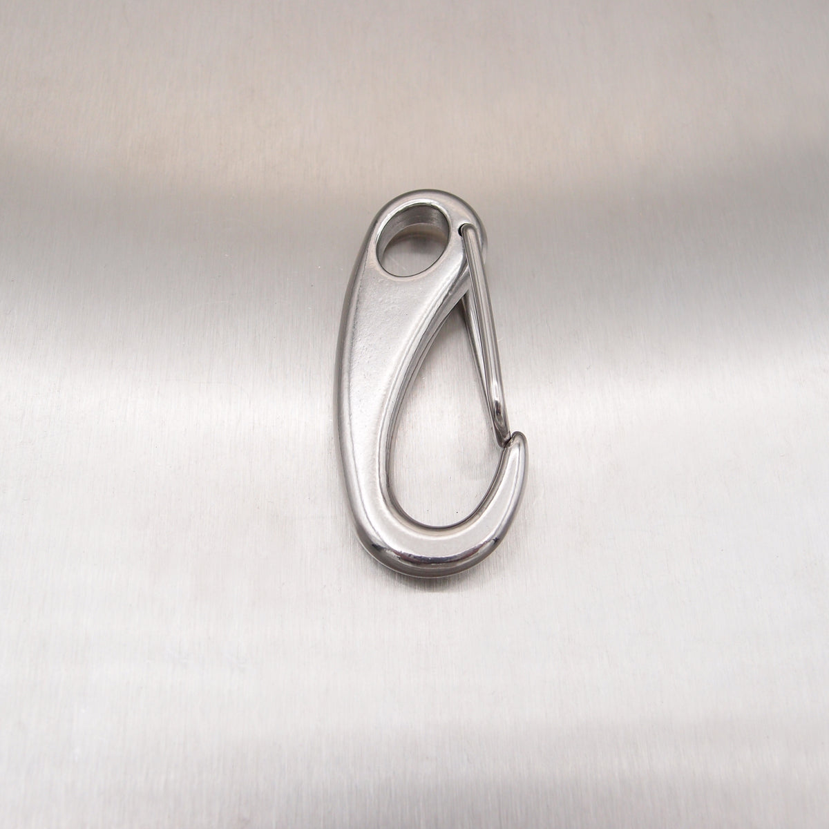 Stainless Steel Spring Snap Tack Hook - AISI 316