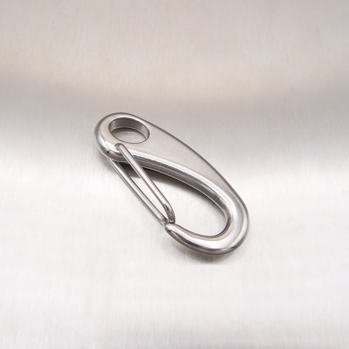 Stainless Steel Spring Snap Tack Hook - AISI 316