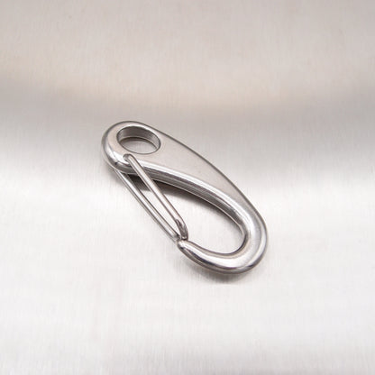 Stainless Steel Spring Snap Tack Hook - AISI 316