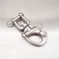 Stainless Steel Jaw Swivel Snap Shackles - with Round Pin - AISI 316