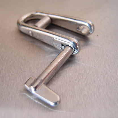 Stainless Steel Key Pin - Double Bar Long Flat - Dee Shackles - AISI 316