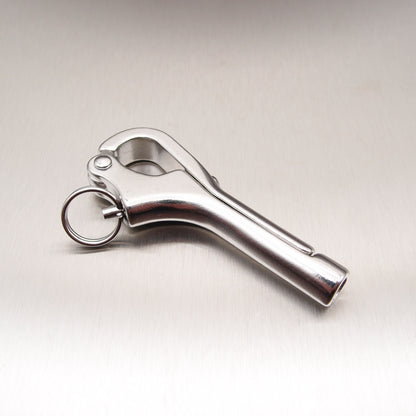 Stainless Steel Pelican Hook with Internal Thread - AISI 316