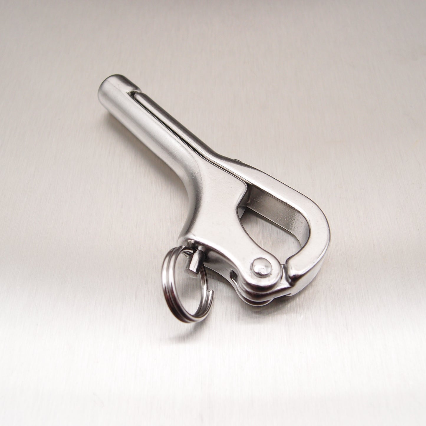 Stainless Steel Pelican Hook with Internal Thread - AISI 316