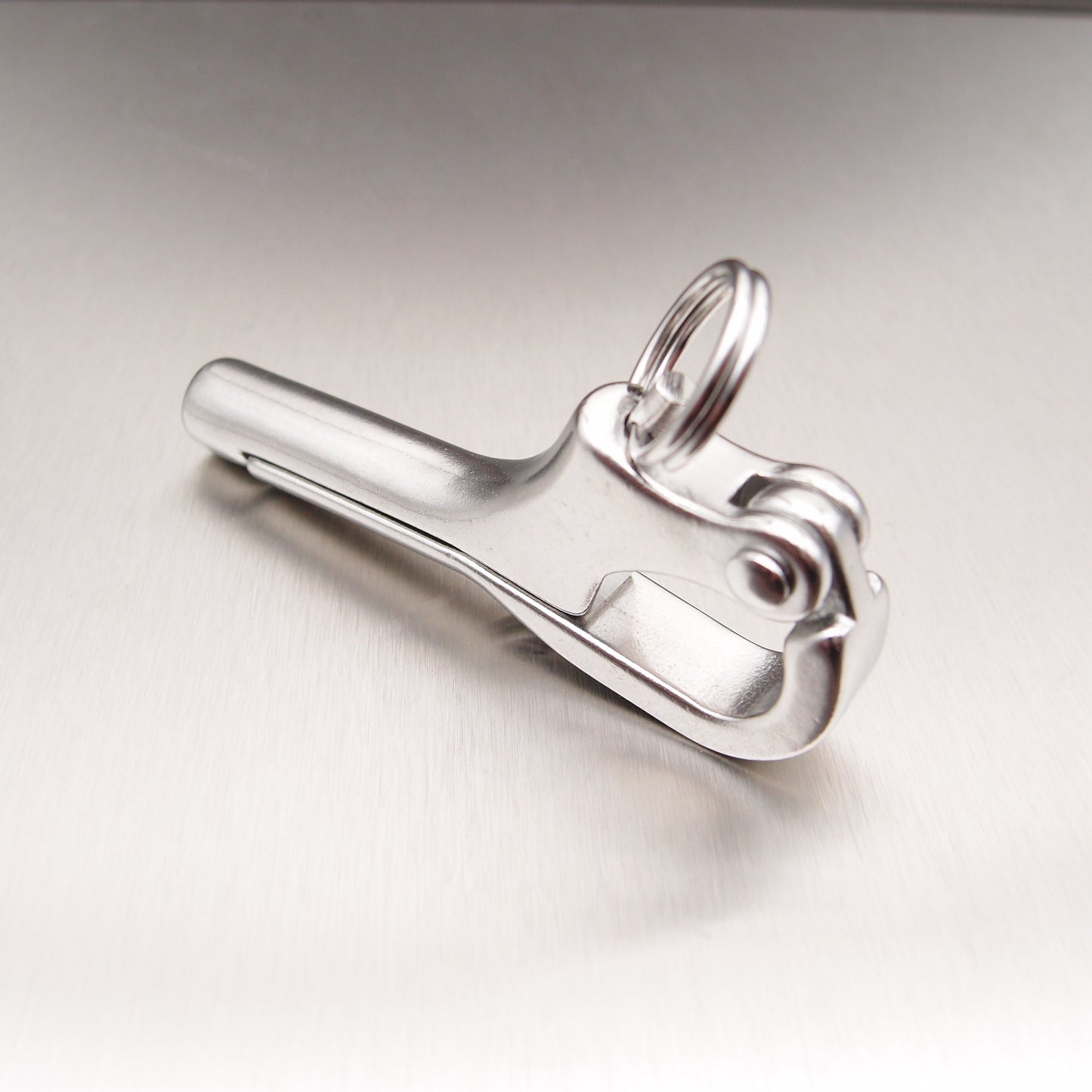 Stainless Steel Pelican Hook with Internal Thread - AISI 316