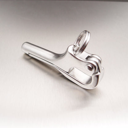 Stainless Steel Pelican Hook with Internal Thread - AISI 316