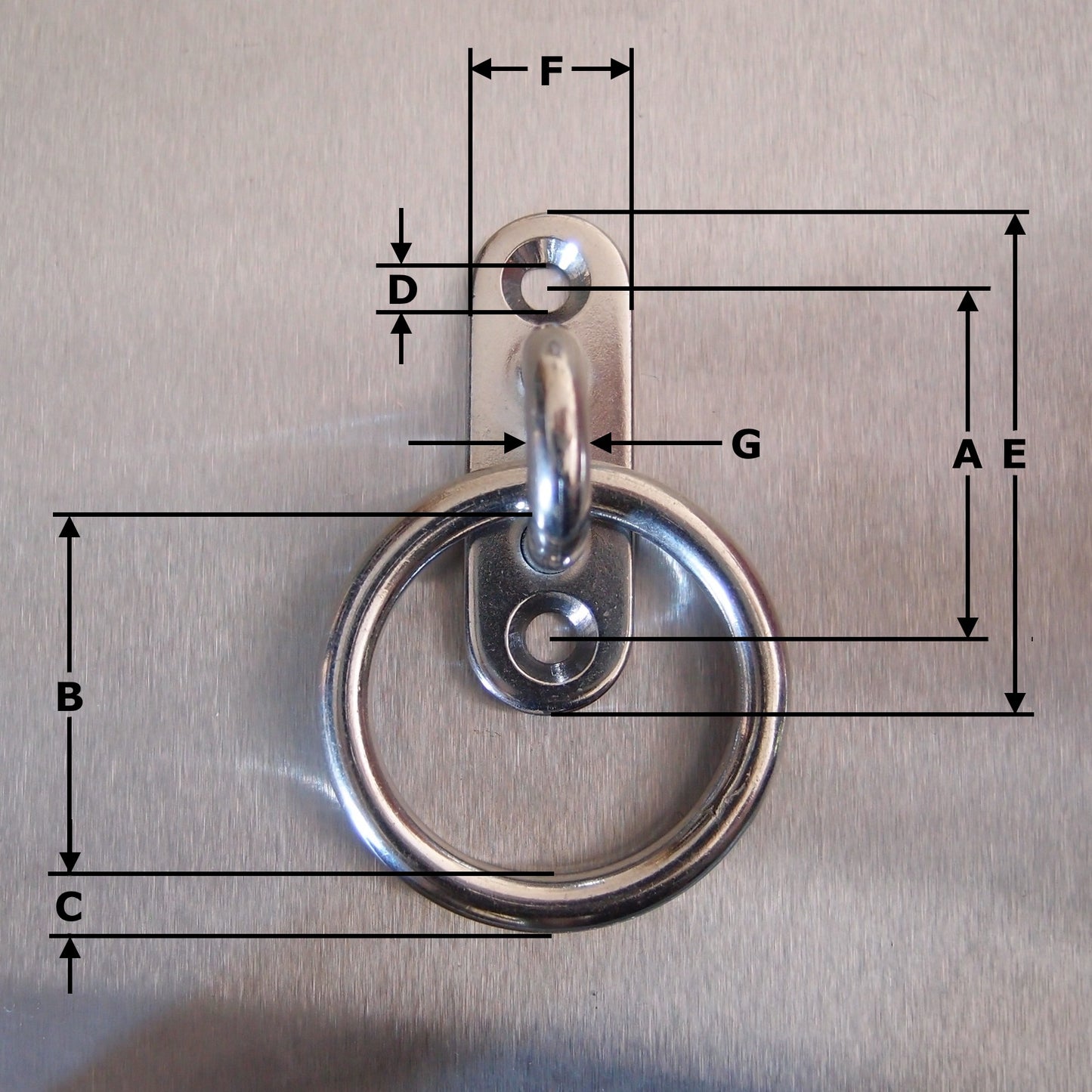 Stainless Steel Pad Ring Plates AISI 304