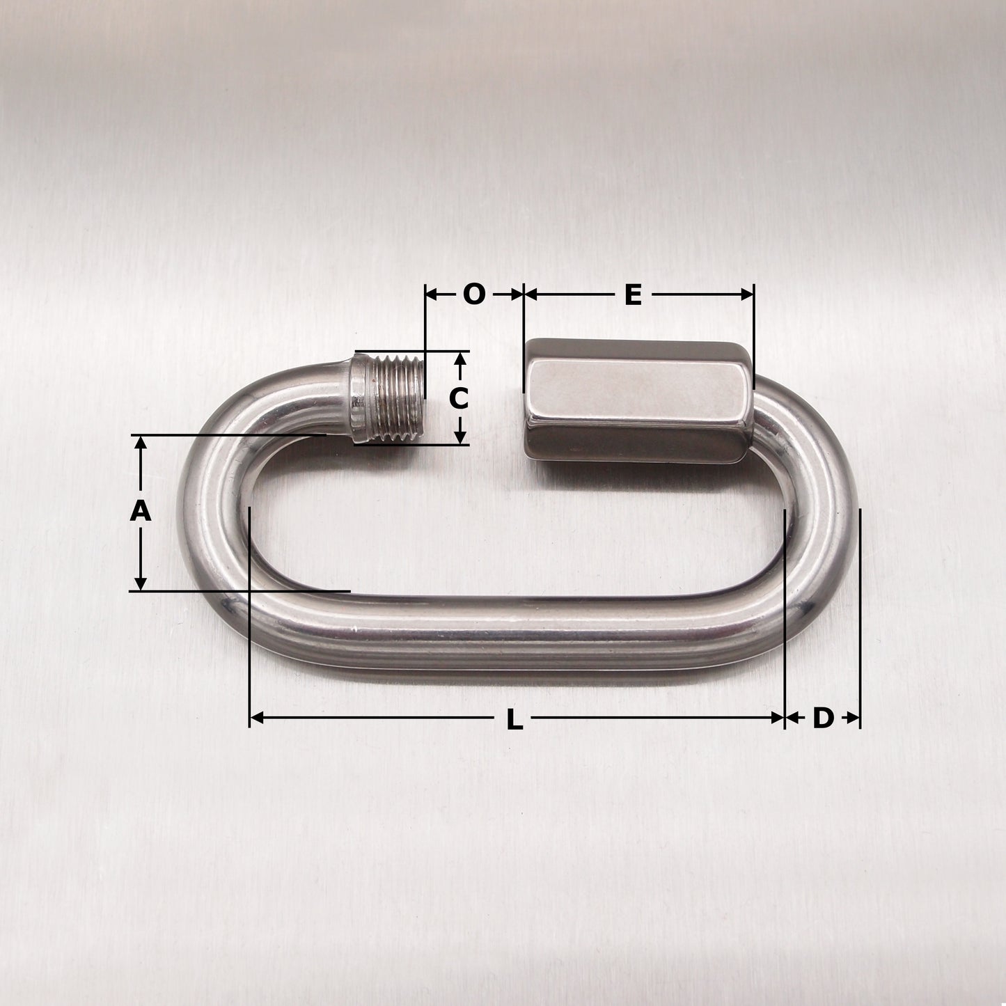 Stainless Steel Quick Links - AISI 316