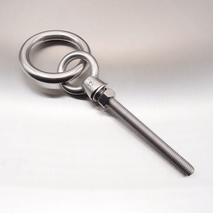 Stainless Steel Ringbolts with Nut & Washer AISI 316