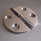 64mm Stainless Steel Round Hinge - 316 Marine grade