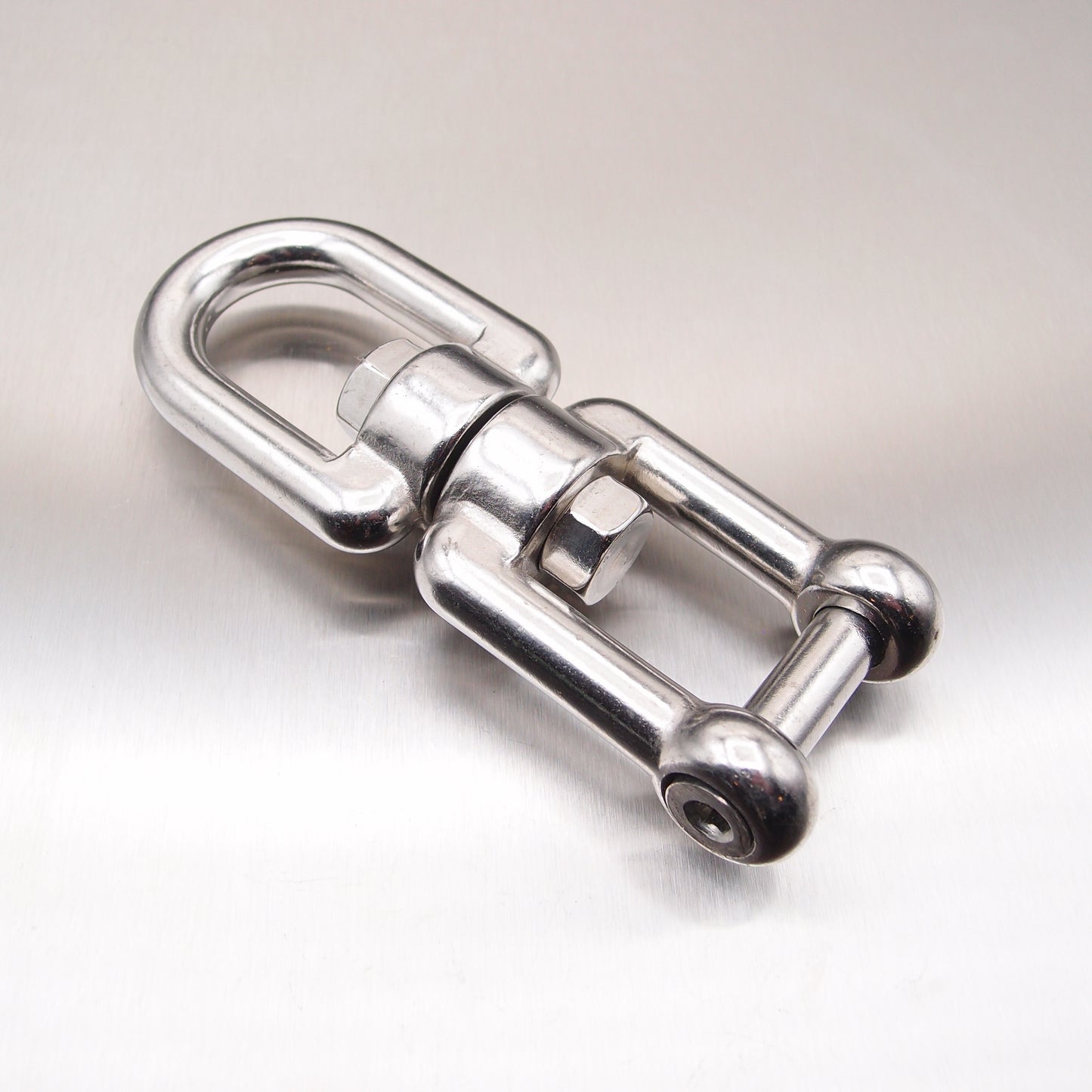 Stainless Steel Swivel Eye & Jaw With Allen Key Flush Pin - AISI 316