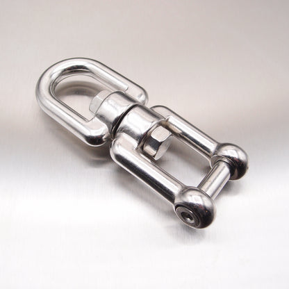 Stainless Steel Swivel Eye & Jaw With Allen Key Flush Pin - AISI 316