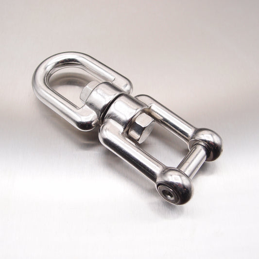 Stainless Steel Swivel Eye & Jaw With Allen Key Flush Pin - AISI 316