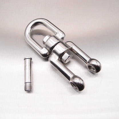 Stainless Steel Swivel Eye & Jaw With Allen Key Flush Pin - AISI 316