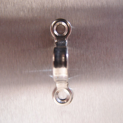 Stainless Steel Sheet Eye Straps - AISI 316
