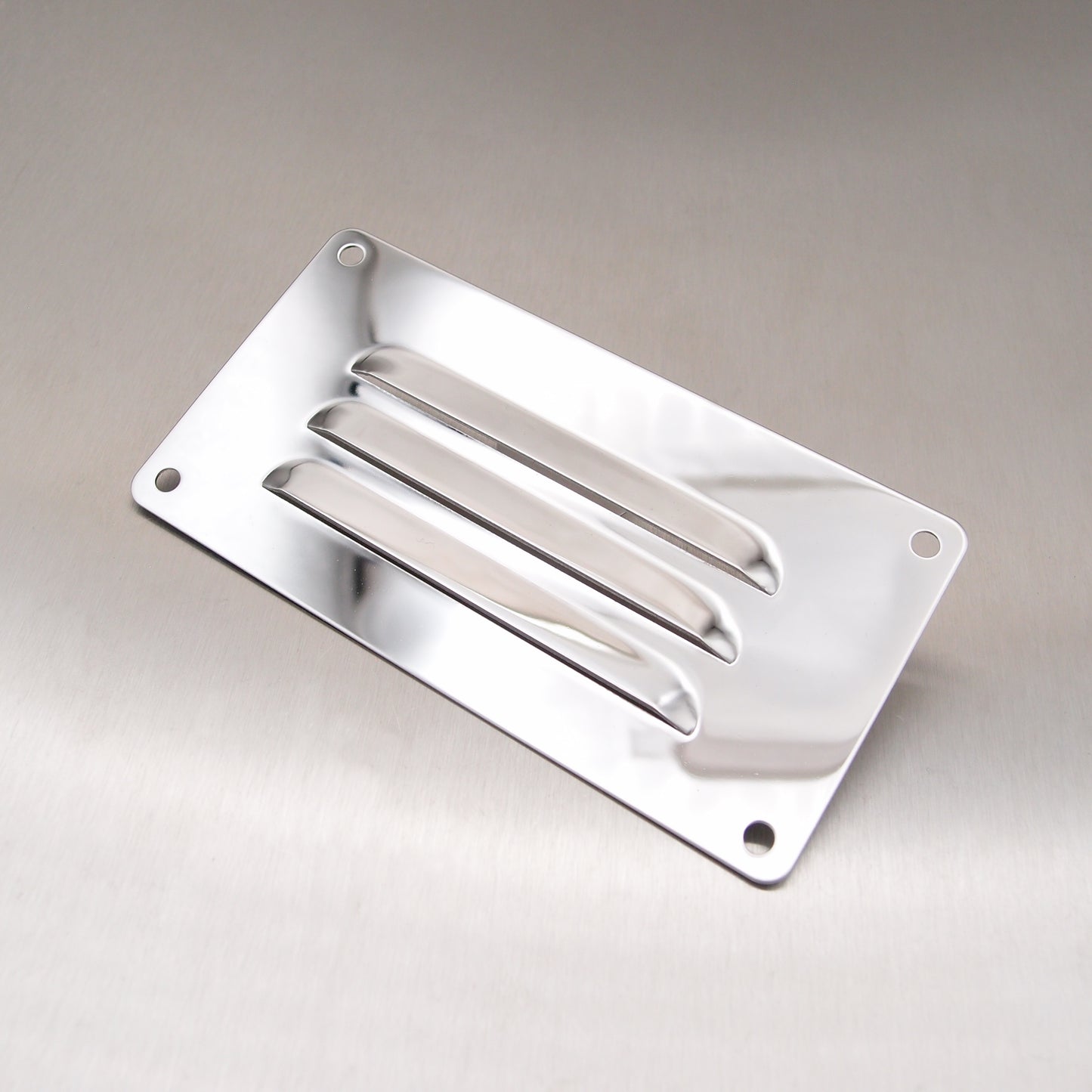 127mm x 66mm Stainless Steel Horizontal Vent SMALL AISI 304