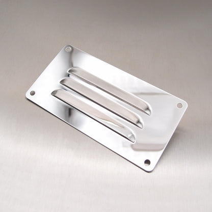127mm x 66mm Stainless Steel Horizontal Vent SMALL AISI 304
