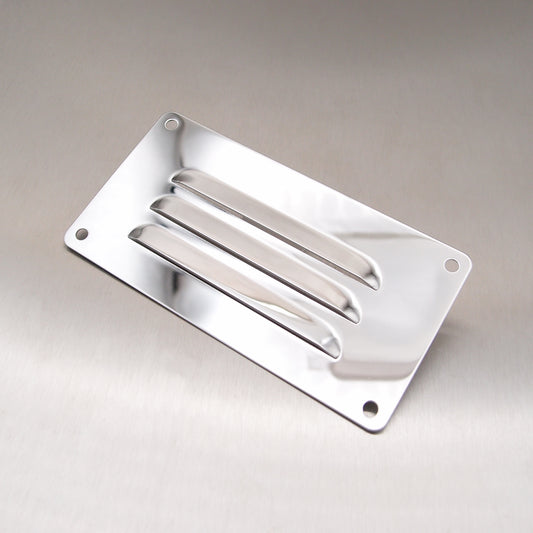127mm x 66mm Stainless Steel Horizontal Vent SMALL AISI 304