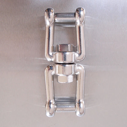 Stainless Steel Swivel Jaw & Jaw With Allen Key Flush Pin - AISI 316