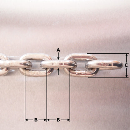 Stainless Steel Short Link Chain AISI 316