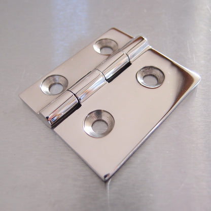 52mm x 61mm Stainless Steel Small Square Offset Hinges - 316 grade