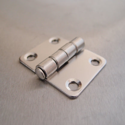 37mm Stainless Steel Square Hinges - 304 grade
