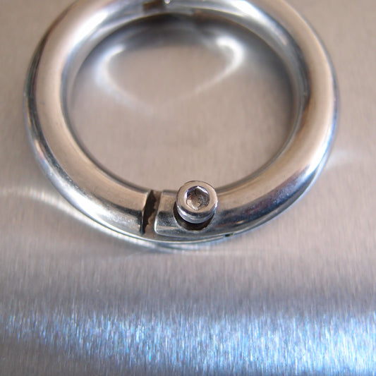 Stainless Steel Lockable Split Round Rings - AISI 316