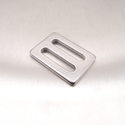 Stainless Steel Three Bar Slide for 25mm, 35mm or 50mm webbing - AISI 316