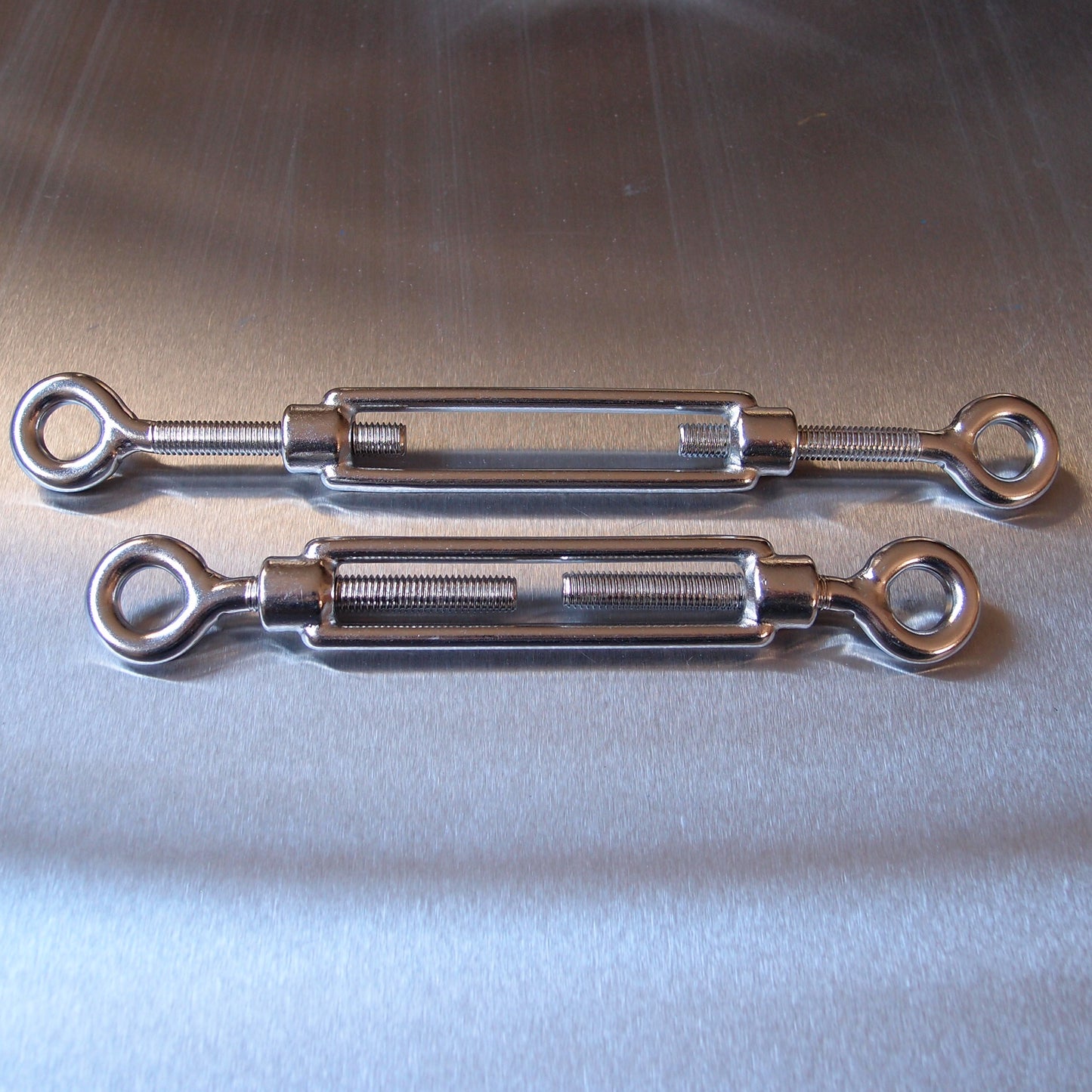 Turnbuckle - Eye & Eye - Stainless Steel AISI 316 - Open Body Straining Screw