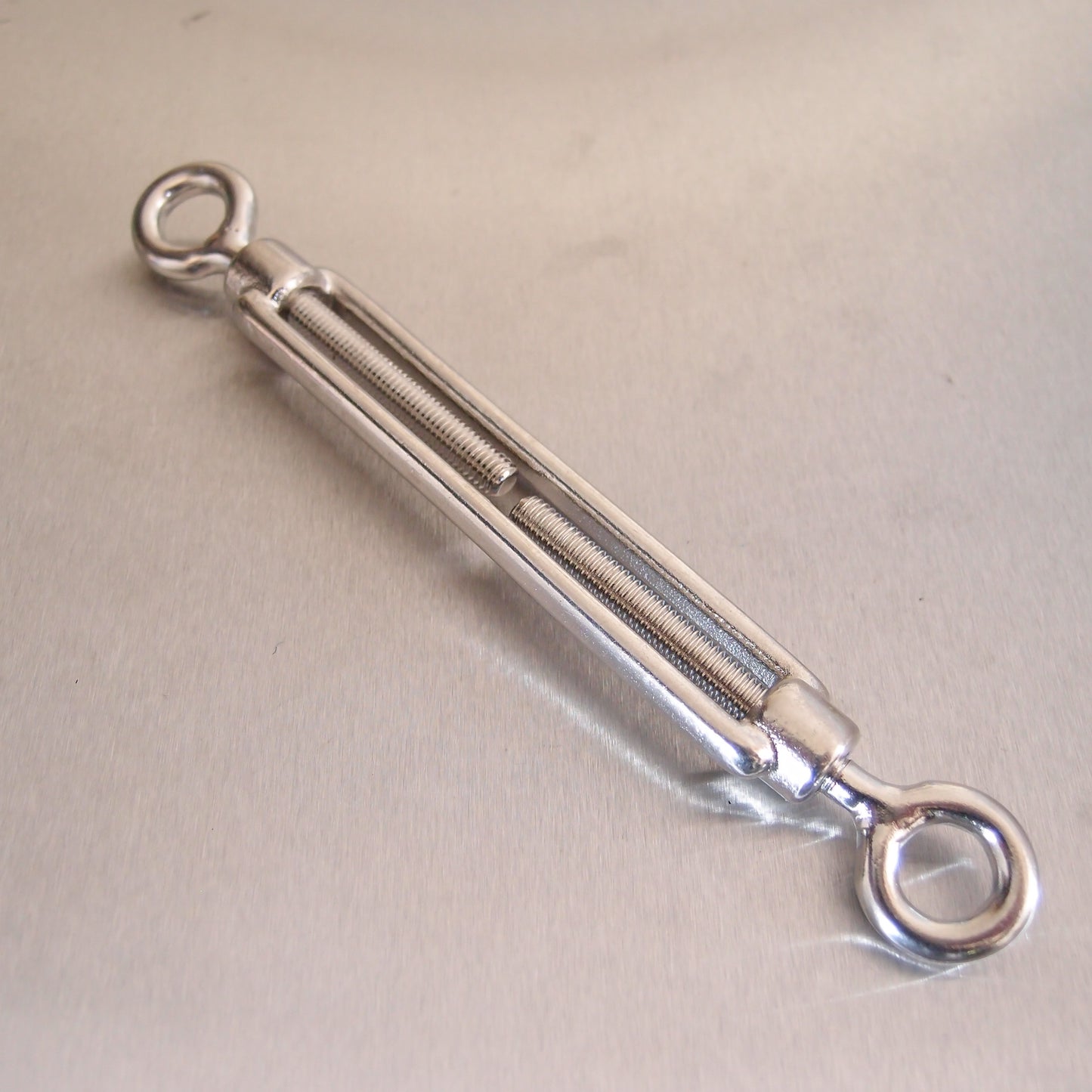 Turnbuckle - Eye & Eye - Stainless Steel AISI 316 - Open Body Straining Screw