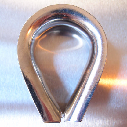 Stainless Steel Wire Rope Thimbles - AISI 316
