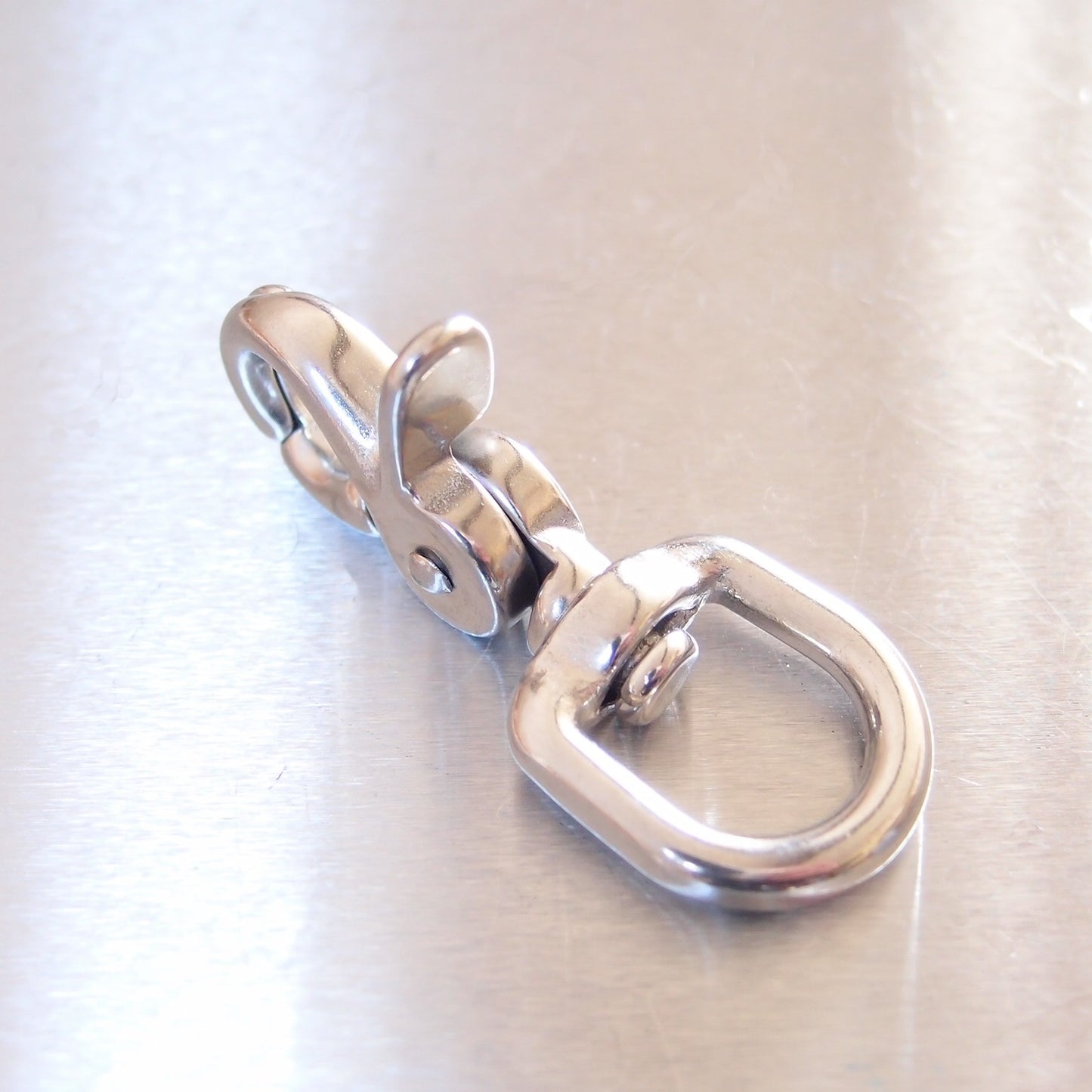 Stainless Steel Trigger Snap Hook with Thumb release - AISI 316