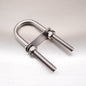 Stainless Steel U Bolt with Plate-Nuts and Washers - AISI 316