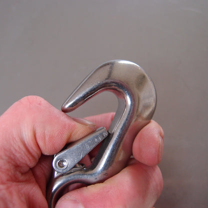 92mm Stainless Steel Winch Hooks - AISI 316