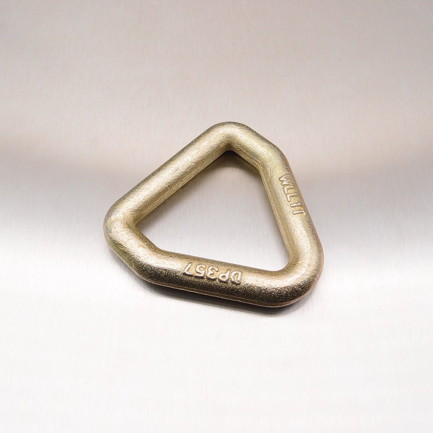 50mm 1 tonne Welded Drop Forged Triangular Lashing Links Only - Zinc Plated