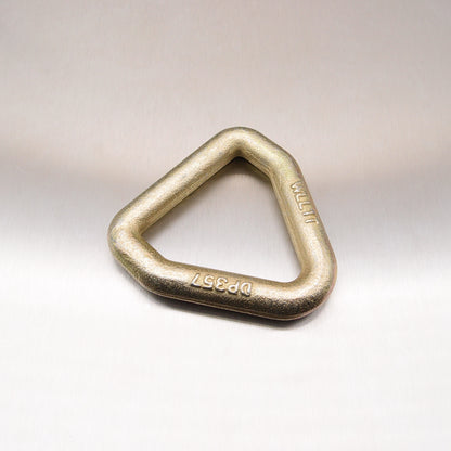50mm 1 tonne Welded Drop Forged Triangular Lashing Links Only - Zinc Plated
