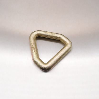 50mm 1 tonne Welded Drop Forged Triangular Lashing Links Only - Zinc Plated