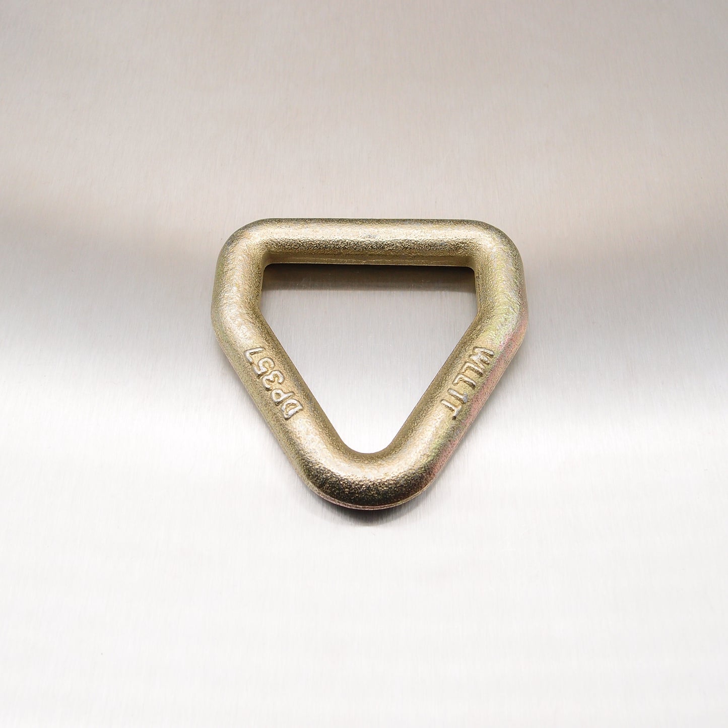 50mm 1 tonne Welded Drop Forged Triangular Lashing Links Only - Zinc Plated