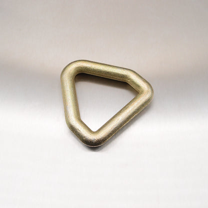 50mm 1 tonne Welded Drop Forged Triangular Lashing Links Only - Zinc Plated