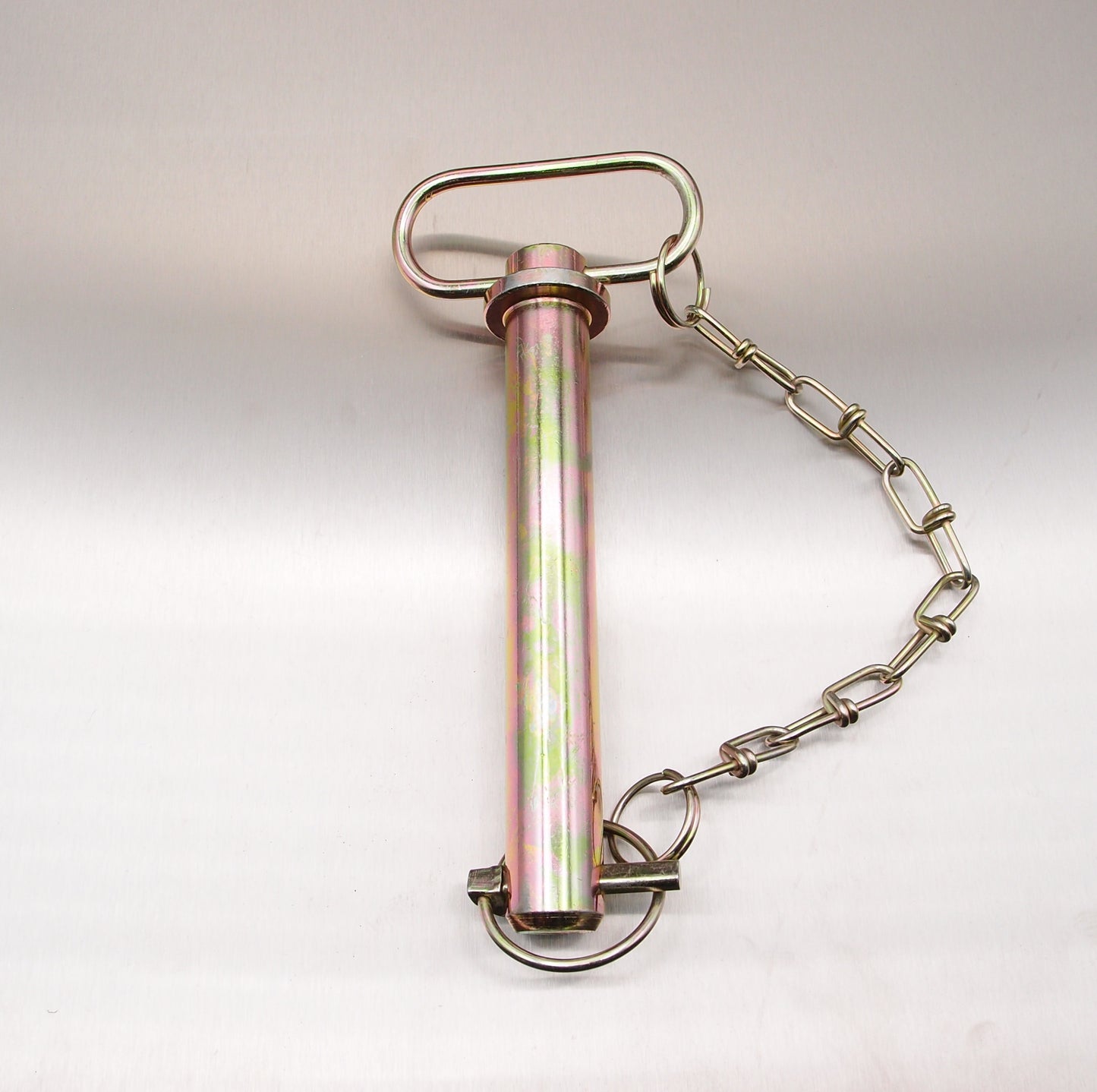 Tow Pins Drop Handle - Hitch Pins - Yellow Passivated