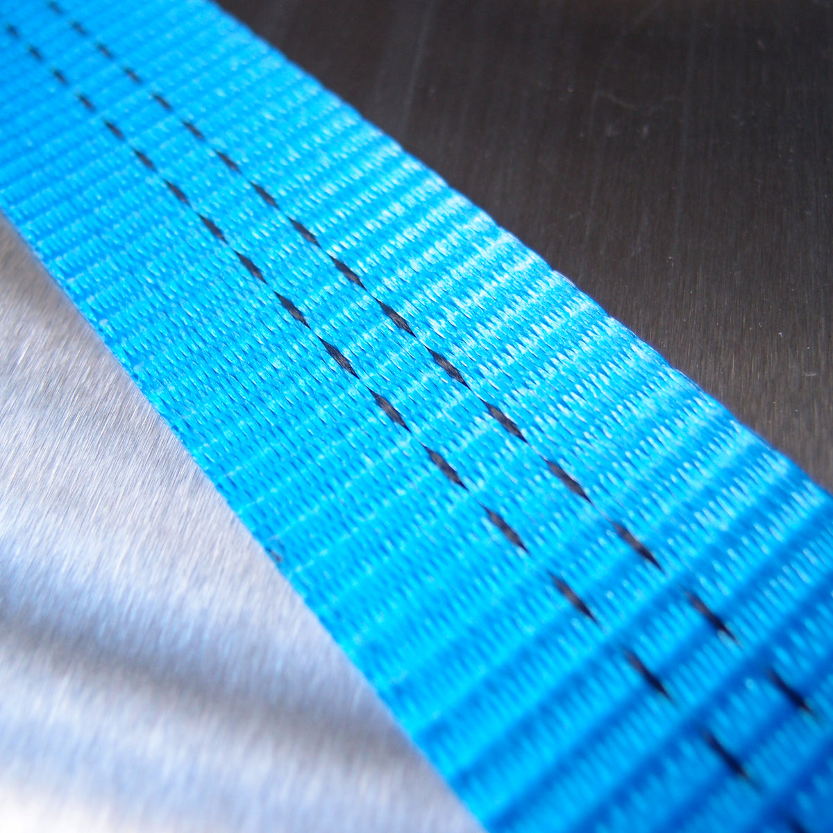 Polyester Lashing Webbing 35mm blue offcut of 8 metres