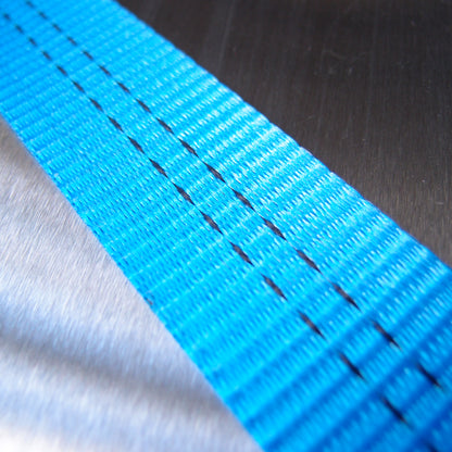 Polyester Lashing Webbing 35mm blue offcut of 8 metres