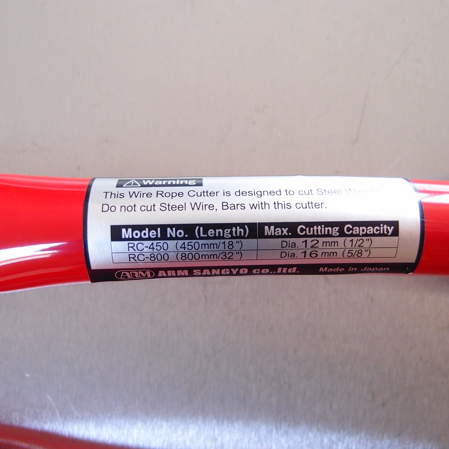 Wire Rope Cutters - Handheld