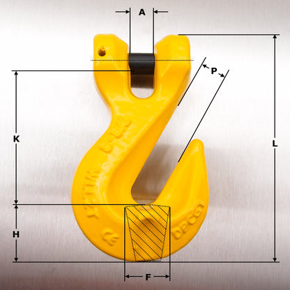 Grade 8 Clevis Grab Hook