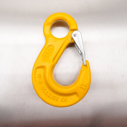 Grade 8 Eye Sling Hook with Safety Catch