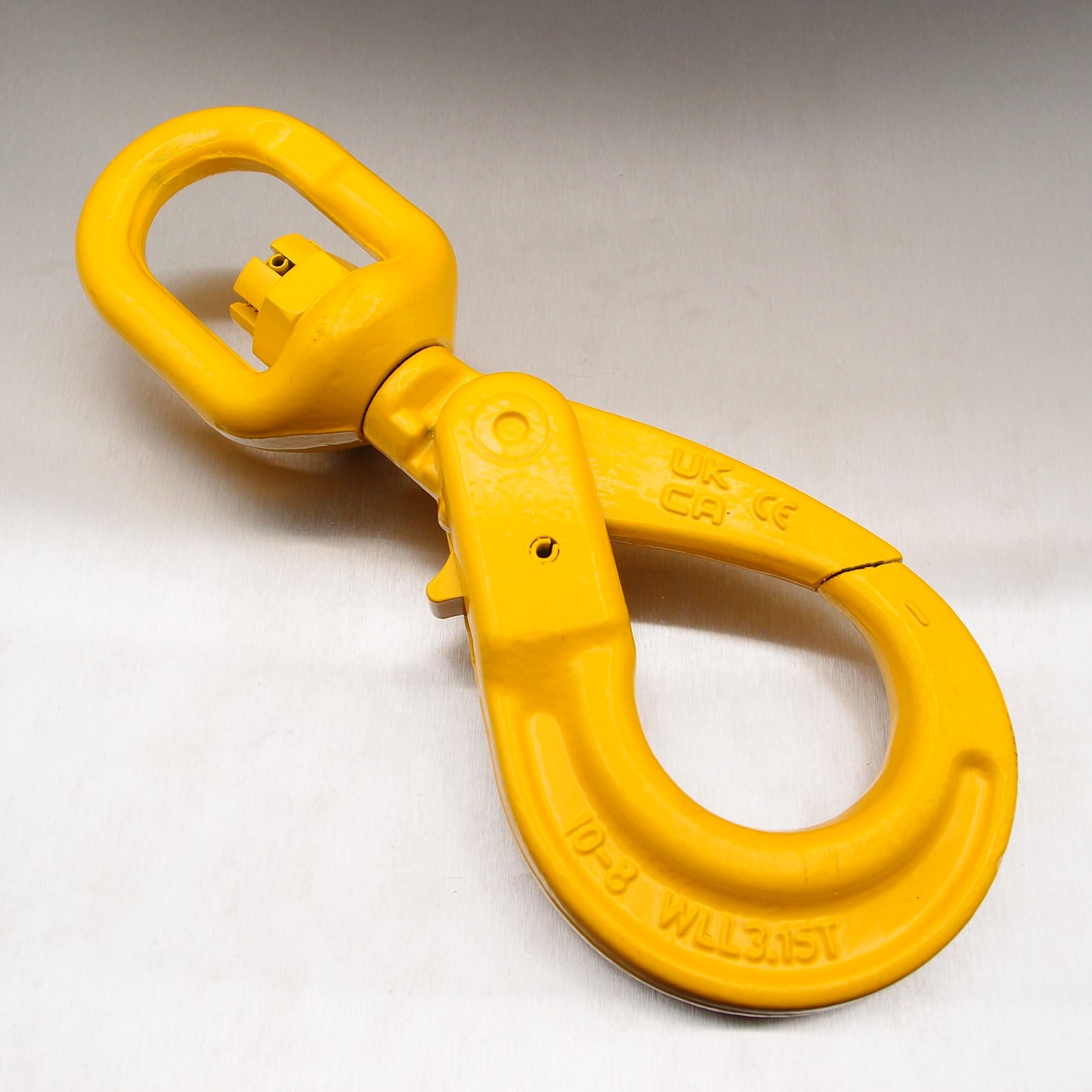 Grade 8 Swivel Self Locking Hook