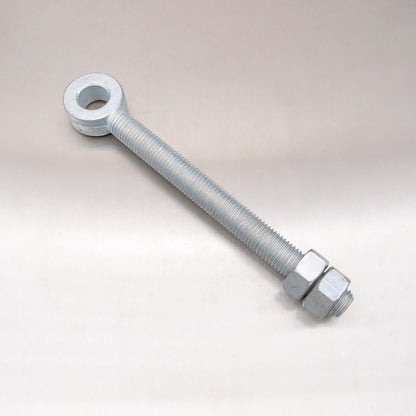 Mild Steel Swingbolts - Gate Eyebolt - With Nuts - Zinc Plated