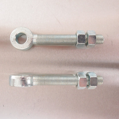 Mild Steel Swingbolts - Gate Eyebolt - With Nuts - Zinc Plated