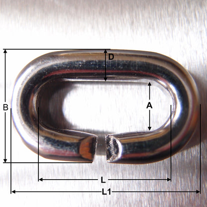 C Rings - Stainless Steel - AISI 316