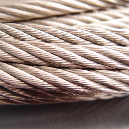 Wire Rope - Stainless Steel - 7 x 19 WSC - AISI 316 - 100m Reel